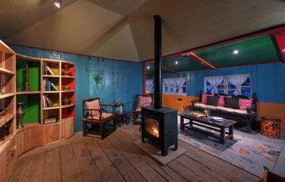 Red Panda Outpost accommodation and dining facilities