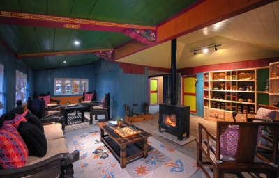 Red Panda Outpost accommodation and dining facilities